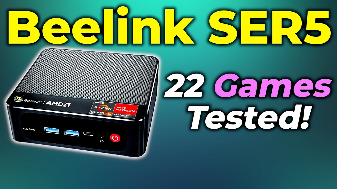 Ryzen 5 5600H Gaming Benchmarks | Beelink SER5 Mini PC AMD Ryzen 5 5600H Processor Mini Computer