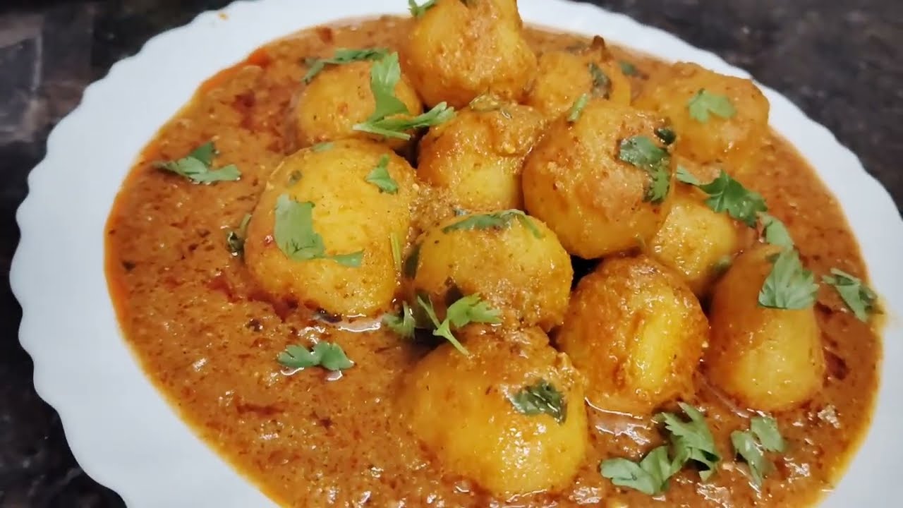 भाजी सिरीज भाग 4 / स्पेशल दम आलू रेसिपी मराठीमध्ये | Dum Aloo Recipe in Marathi 