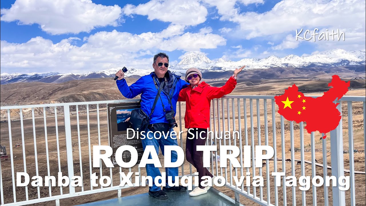 Discover Sichuan.  Road Trip from Danba to Xinduqiao via Tagong (塔公) (Episode 4)