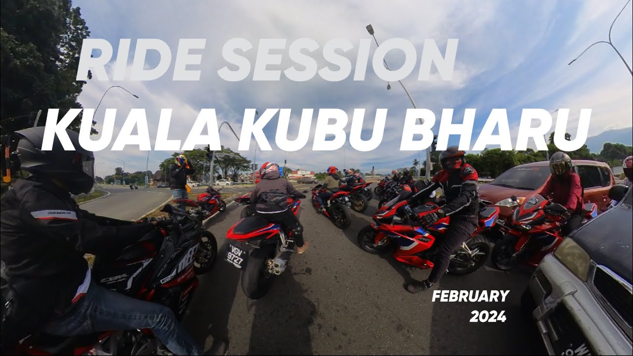 LAYAN CORNER 🔥| RIDE SESSION TO KUALA KUBU BARU (KKB) | Honda CBR Opening February 2024