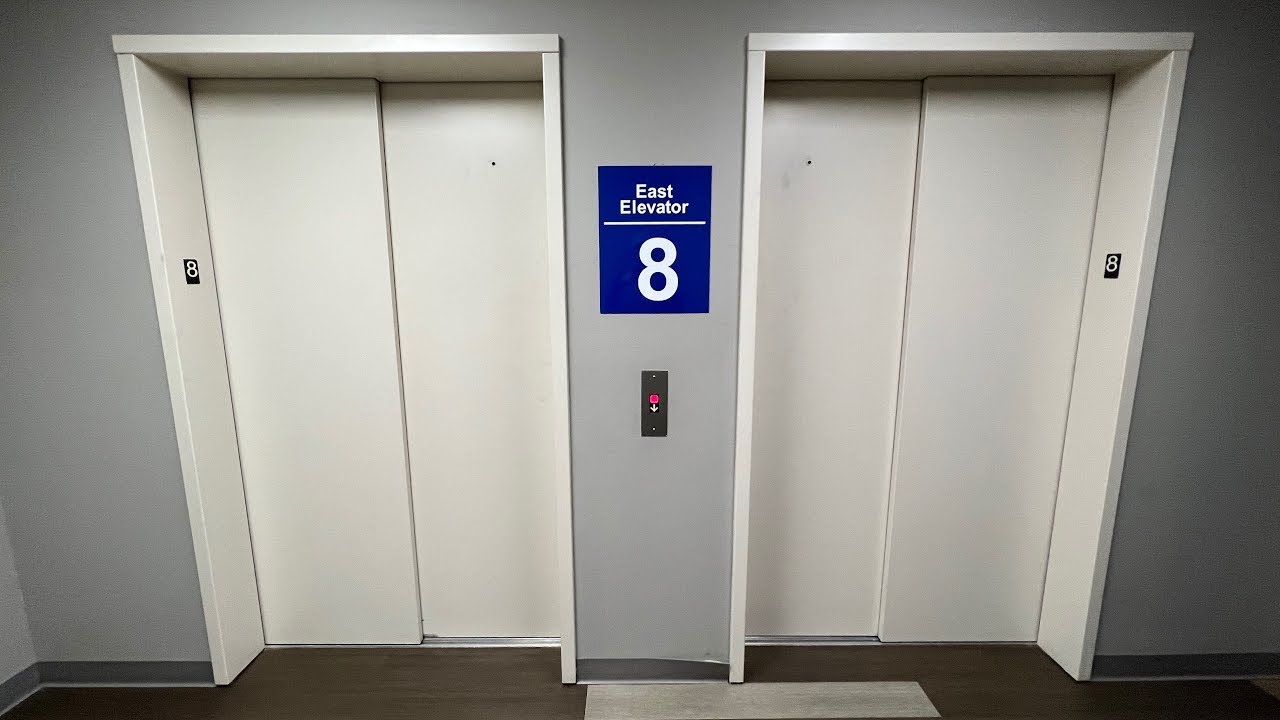 Dover Traflomatic Elevators at a Parking Garage in Knoxville TN