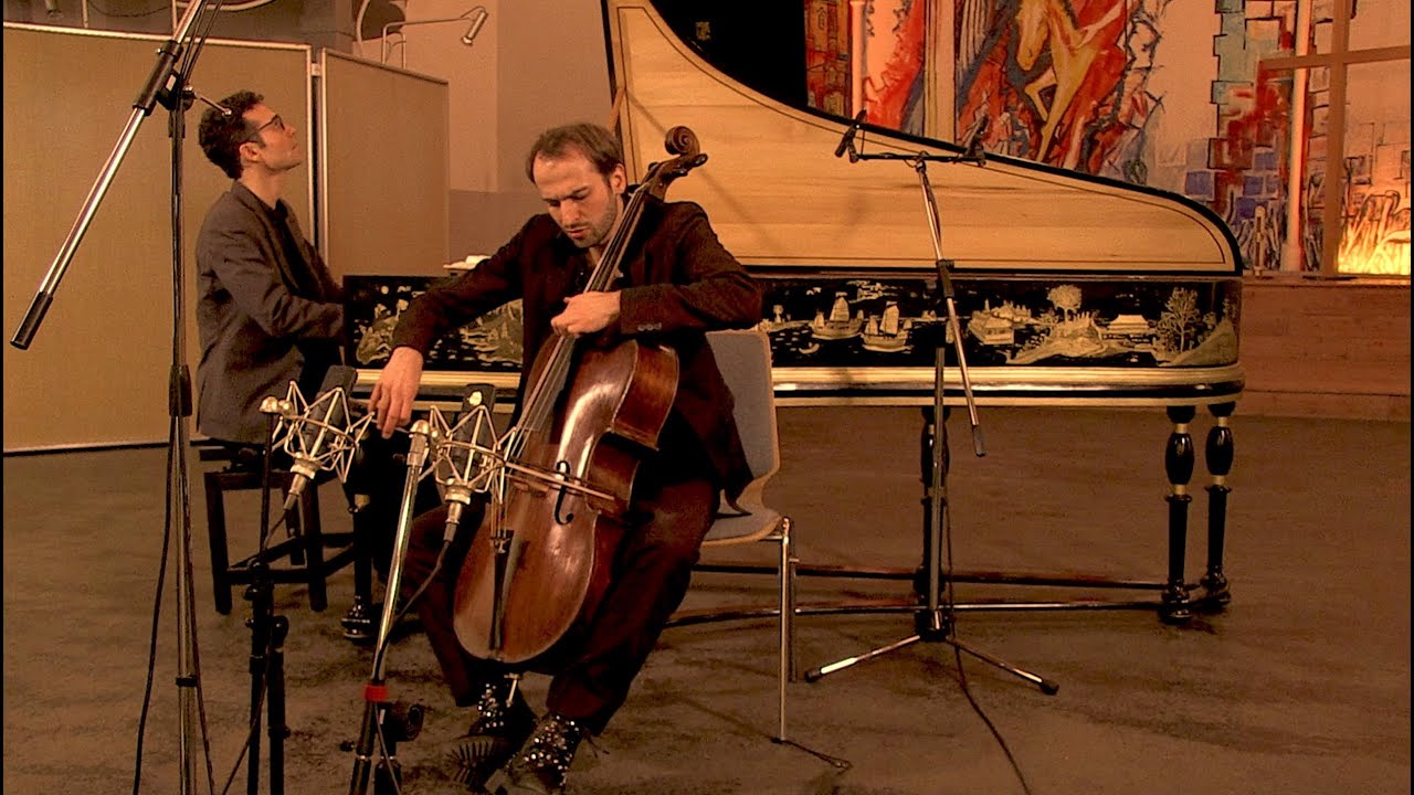 Bach Gamba Sonata No 3, Christoph Croisé, Cello, Peter Gorobets, Harpsichord