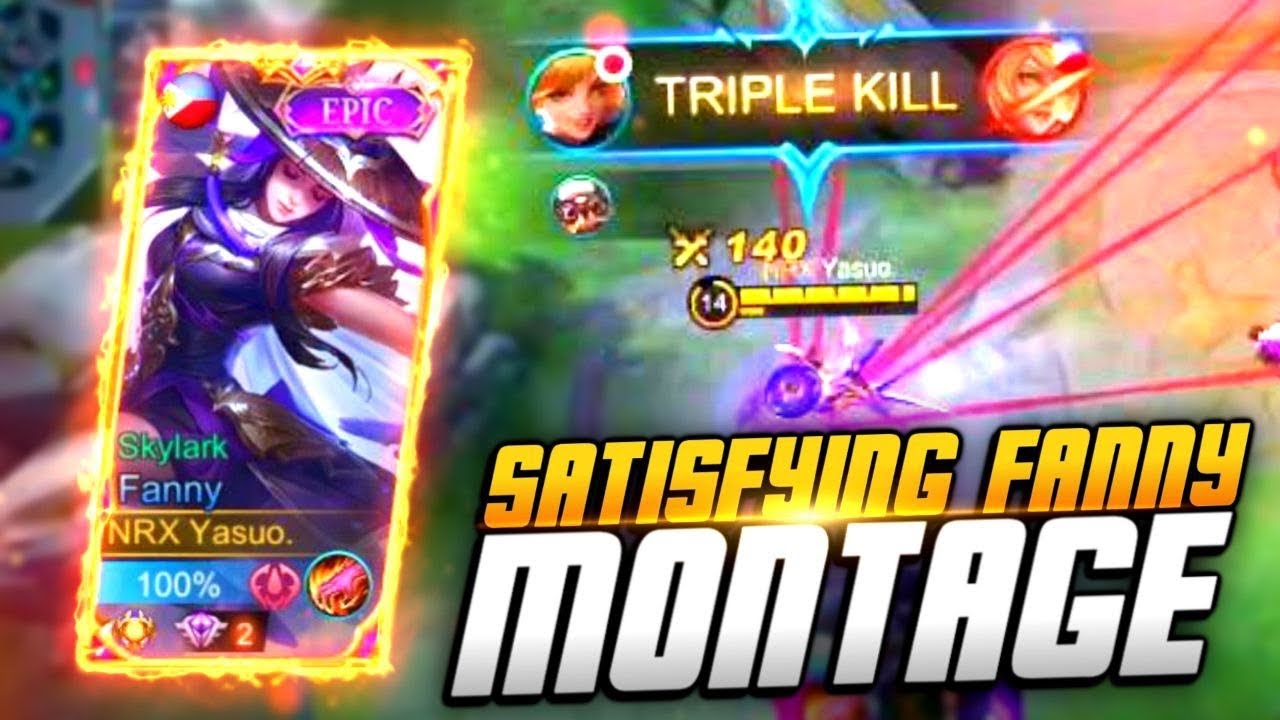 THE MOST SATISFYING FANNY MONTAGE !! | MLBB
