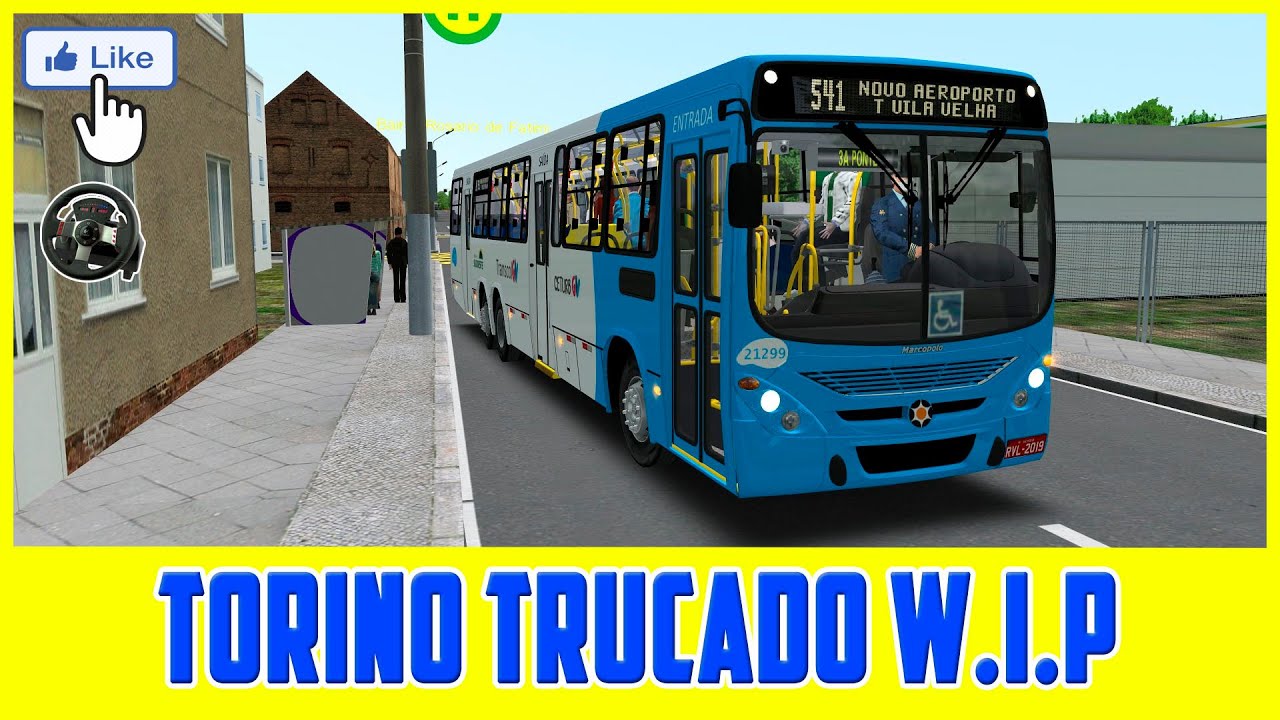 [OMSI 2] TORINO 2007 TRUCADO - 541 T.CARAPINA X T.VILA VELHA VIA NOVO AEROPORTO