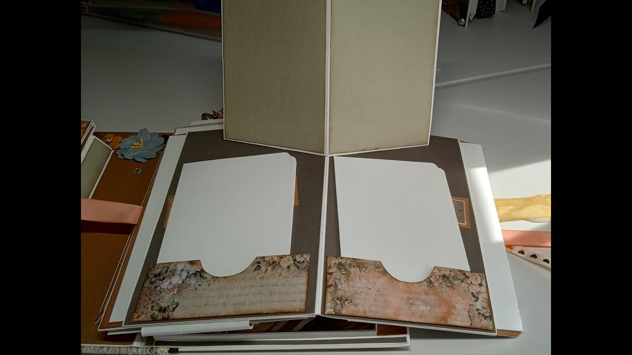 Tuto #4a de 12 | Album Pour Parents des Mariés (Débutant) | Pop-Up Page 3 | Scrapbooking