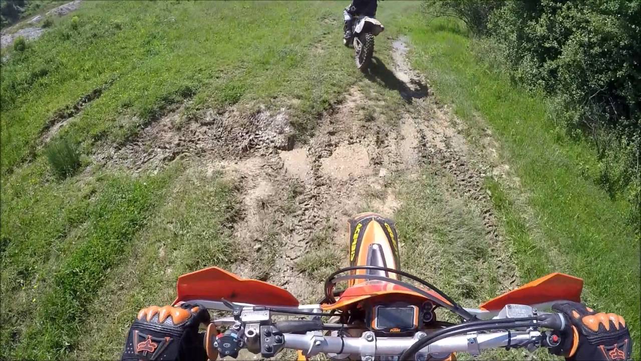 Enduro in Transilvania with 12 years old kid