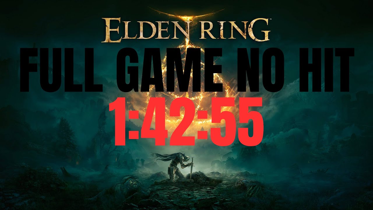 Elden Ring - Full Game HITLESS - 1:42:55