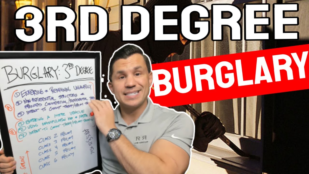 3rd Degree Burglary Charges in Arizona