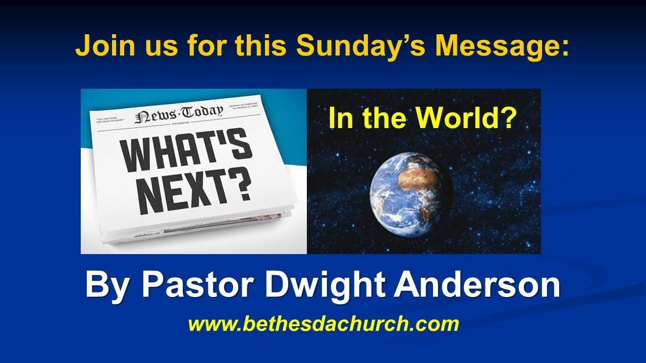 Bethesda Church Sunday Sermon - September 25, 2022
