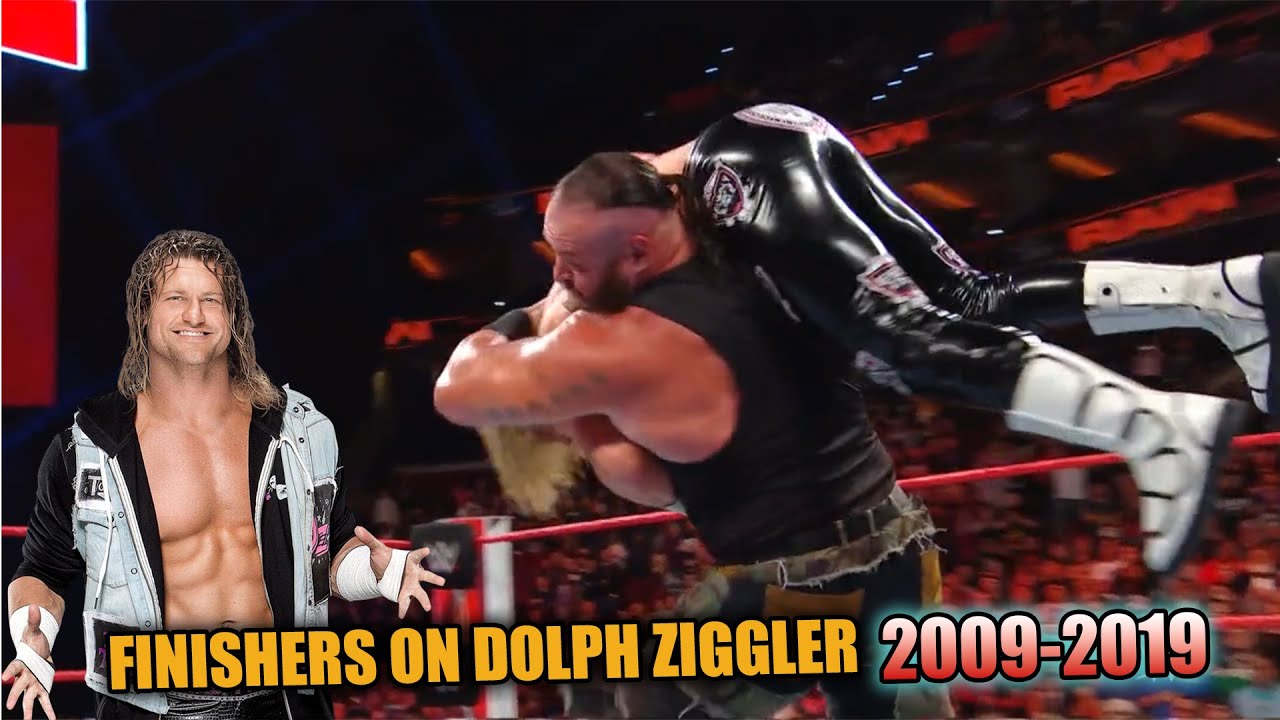 WWE ALL FINISHERS  ON DOLPH ZIGGLER 2009 TO 2019 HIGHLIGHTS