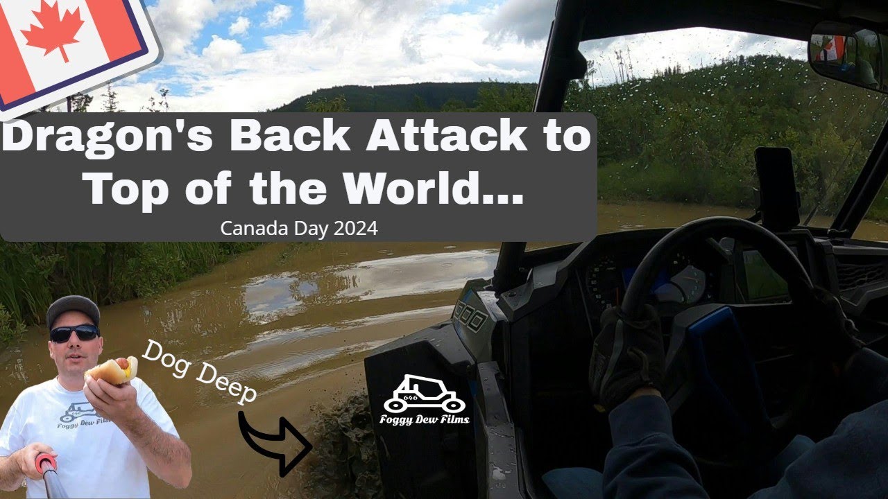 Cold, Wet, Attack on Dragons Back @ McLean Creek Ab