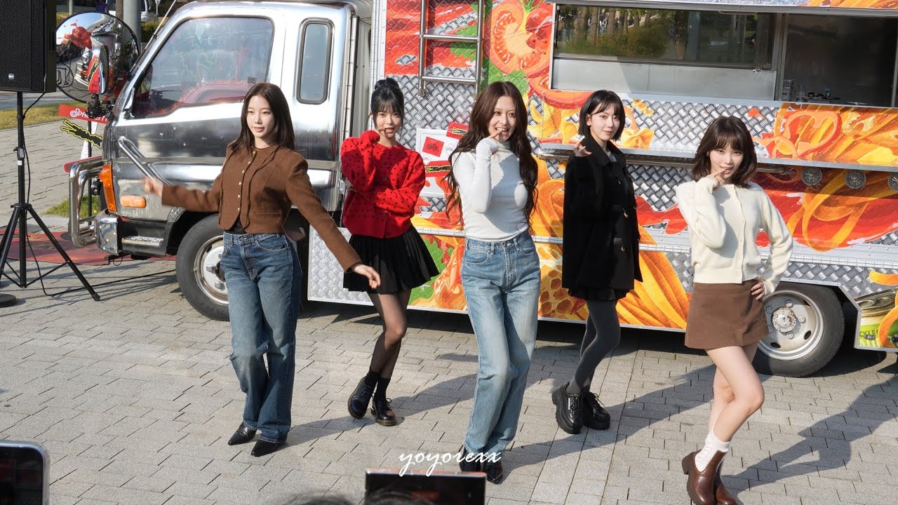 [4K] 25.10.29 LE SSERAFIM (르세라핌) STRESS FREE SPAGHETTI ZONE 연세대학교 직캠 fancam