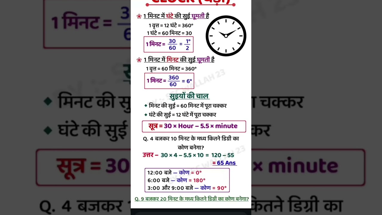 maths imp questions formula 