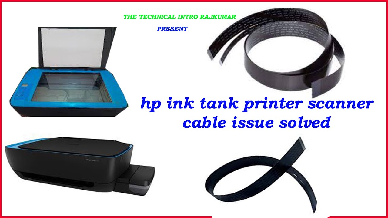 HOW TO REPLACE HP INK TANK PRINTER SCANNER CABLE || SCANNER CABLE CHANGE || SCANNER ISSUE SOLVED