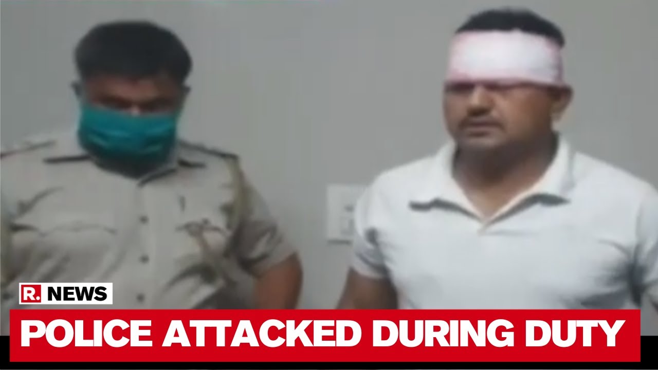 Agra: Stones Pelted At Police Officers Deployed On Lockdown Enforcement Duty