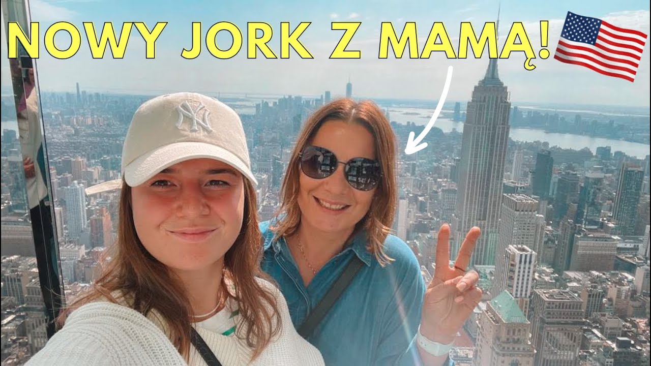ZWIEDZAMY NOWY JORK - NASZ PIERWSZY RAZ W USA! SPEŁNIAMY MARZENIE MOJEJ MAMY | NOWY JORK 2023 | VLOG