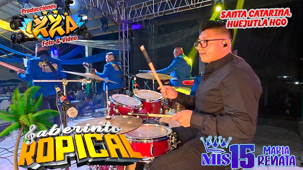 Grupo Laberinto Tropical en Santa Catarina Huejutla Hgo Mis XV Años Maria Renata