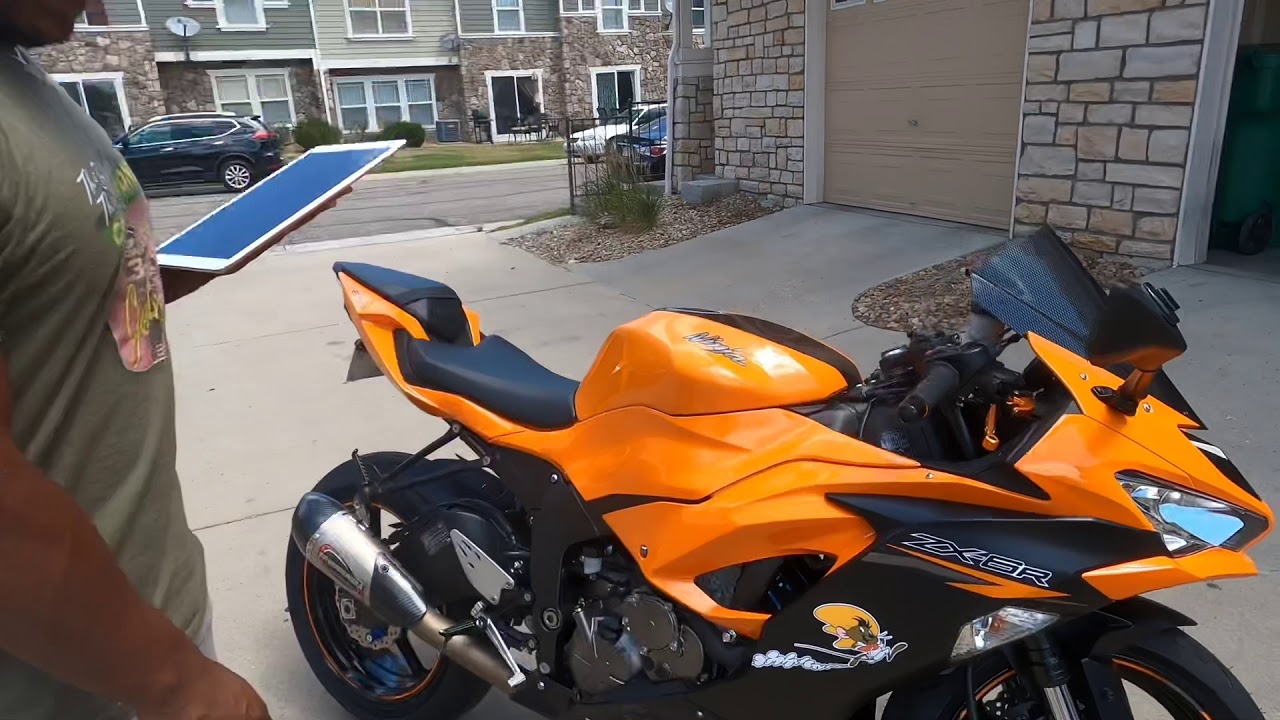 2020 KAWASAKI ZX6R 636 Walkaround & Mods