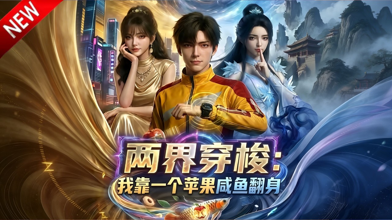 💥【新番上线】濒死激活两界穿梭系统，用现代物资换修仙资源，逆袭拯救世界！《两界穿梭：我靠一个苹果咸鱼翻身》全集 Multi SUB #热血 #漫剧 #动漫魔女