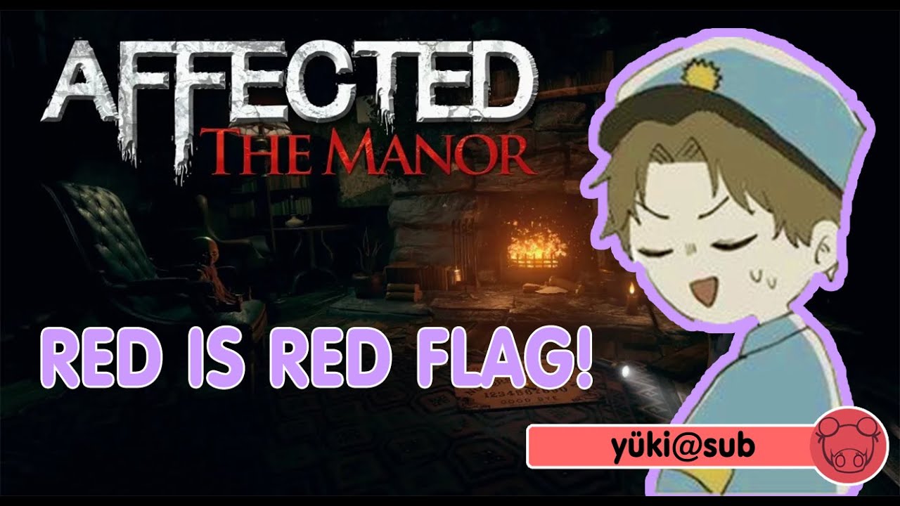 [Red is Red Flag] Hanae Natsuki plays『Affected:The Manor VR』with Ono Kensho & Eguchi Takuya (ENGSUB)