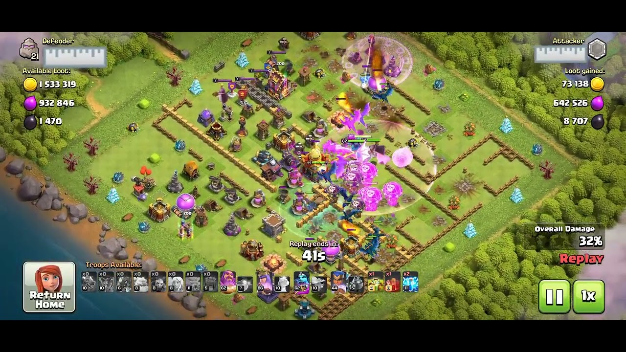 Clash of clans, all loot 🚨🚨🚨🚨