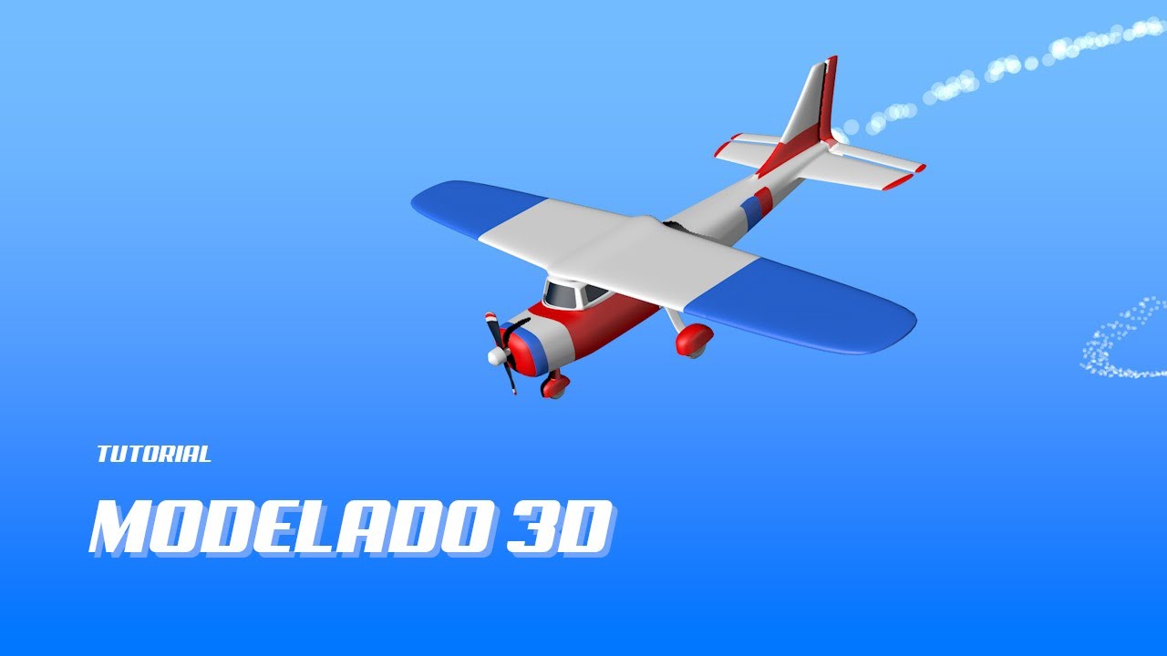 MODELADO de una  AVIONETA 3D #3d #cinema4d