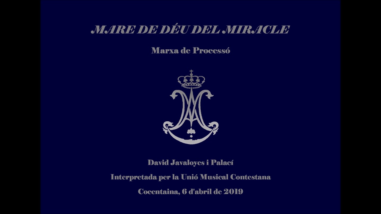 Mare de Déu del Miracle - David Javaloyes i Palací