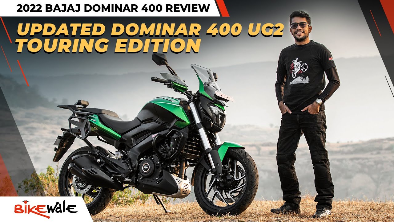 Обзор Bajaj Dominar 400 2022 года | Тестирование Touring Edition | BikeWale