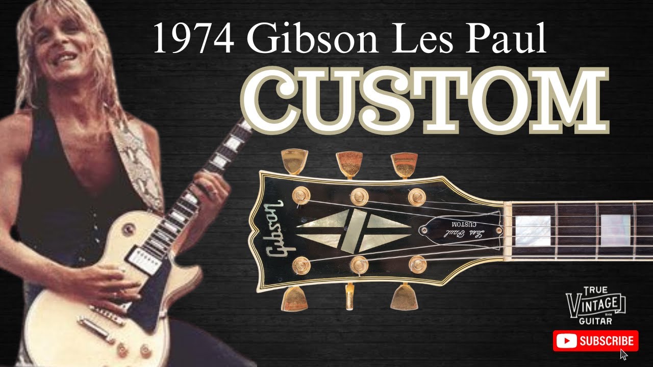 Not all 1970s Les Pauls are equal: 1974 Les Paul Custom White! (Kalamazoo!)