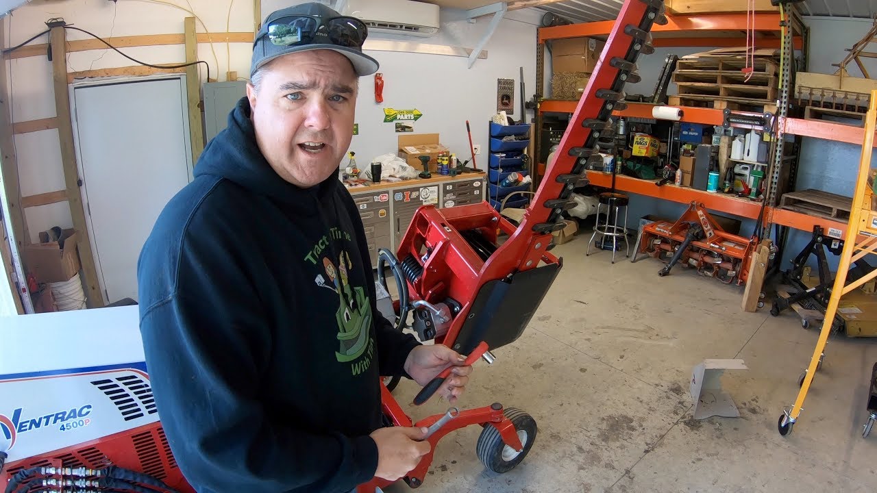 Ventrac Boom Mower - Did Tractor Time with Tim Damage the Sickle Bar Sections?