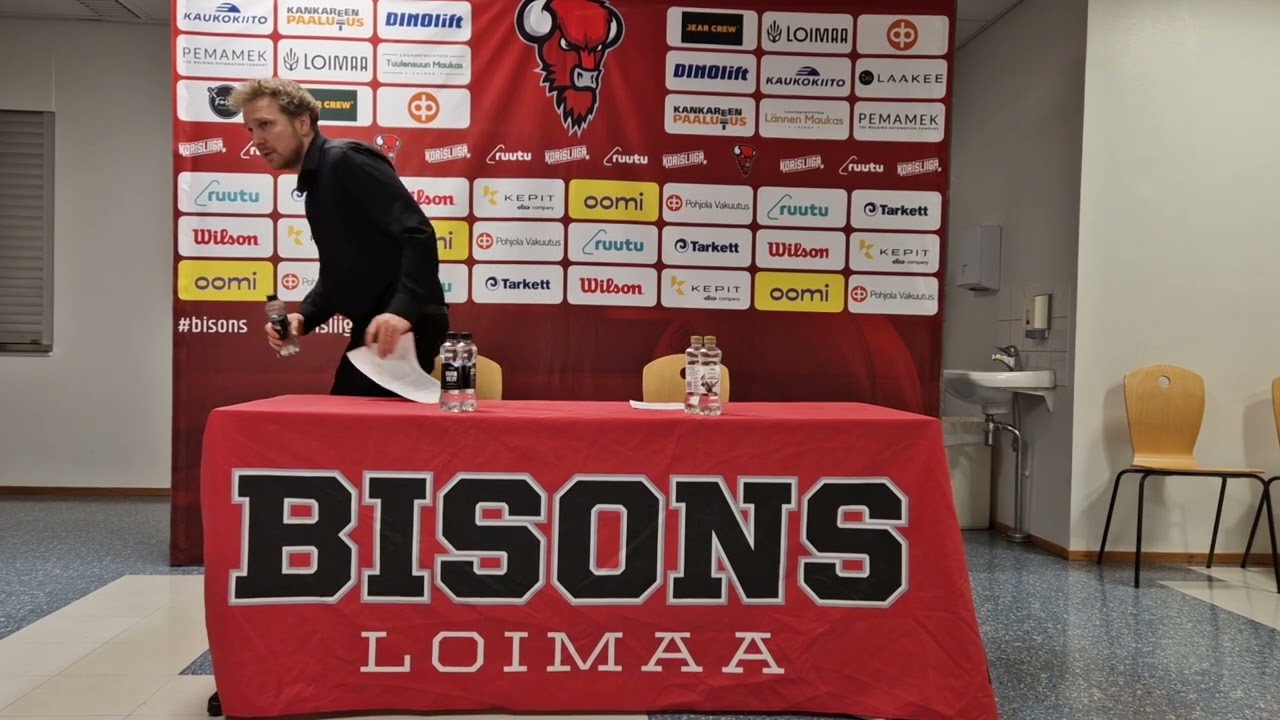 Bisons Loimaa -  Lahti Basketball 18.2.2026 (lehdistötilaisuus)