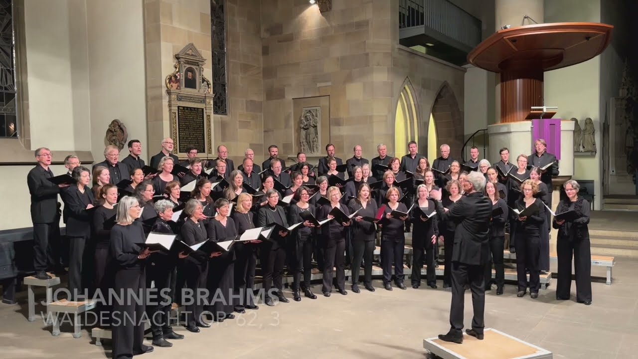 Johannes Brahms: Waldesnacht | Stuttgarter Kantorei, Kay Johannsen