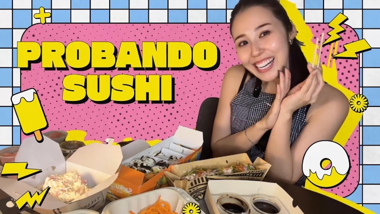 PROBANDO SUSHI EN COLOMBIA 🇨🇴