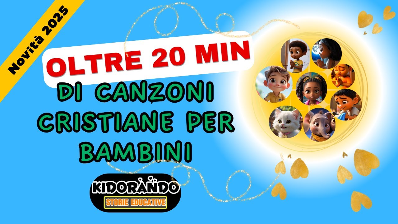 20 Min Di Canzoni Cristiane Per Bambini | Gesù e i Bambini | Canzoni Italiane per Bambini