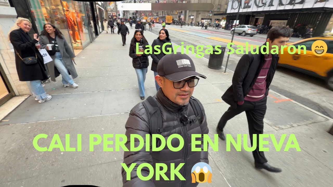 PERDIDO POR LAS CALLES DE NUEVA YORK 🗽😱