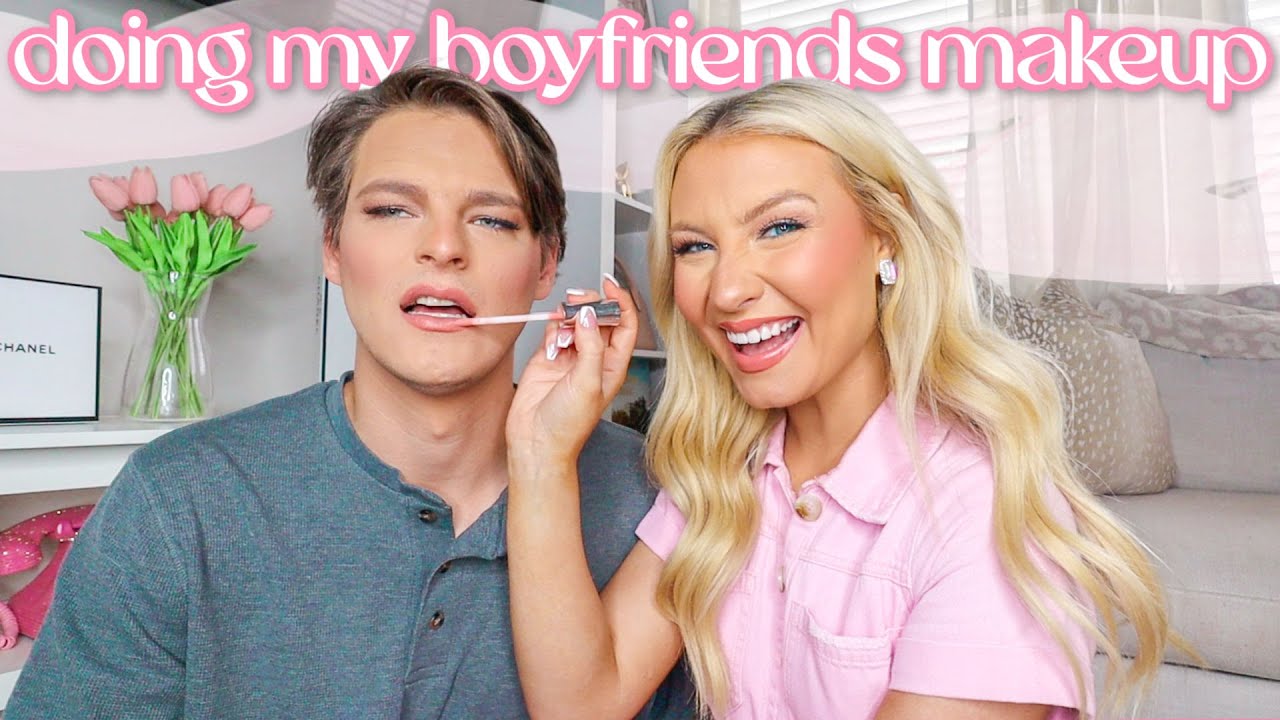 DOING MY BOYFRIENDS MAKEUP! | He Lost A Bet... | Lauren Norris