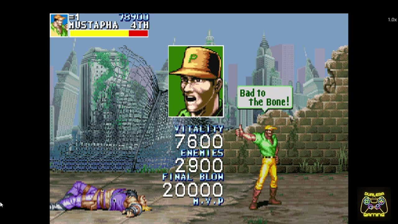 Cadillacs and Dinosaurs Mustapha Cairo PArt 1 Longplay (Arcade)