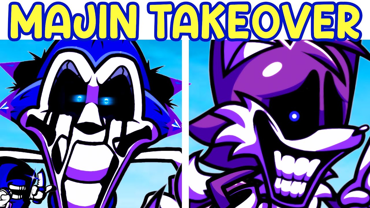 Friday Night Funkin': VS Majin Sonic TakeOver [SonicFUN V1.5] FULL WEEK /FNF Mod/Sonic.EXE