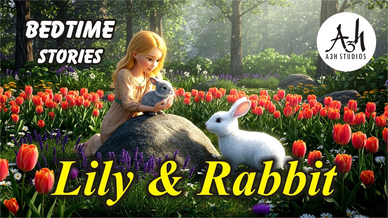 Lily & Rabbit 🐰 A Heart-warming Friendship Story💕 Bedtime Stories