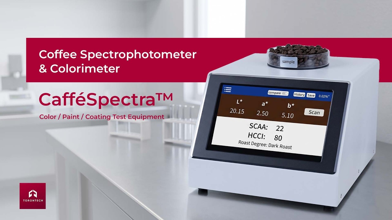 Coffee Spectrophotometer & Colorimeter - CafféSpectra™ | Torontech