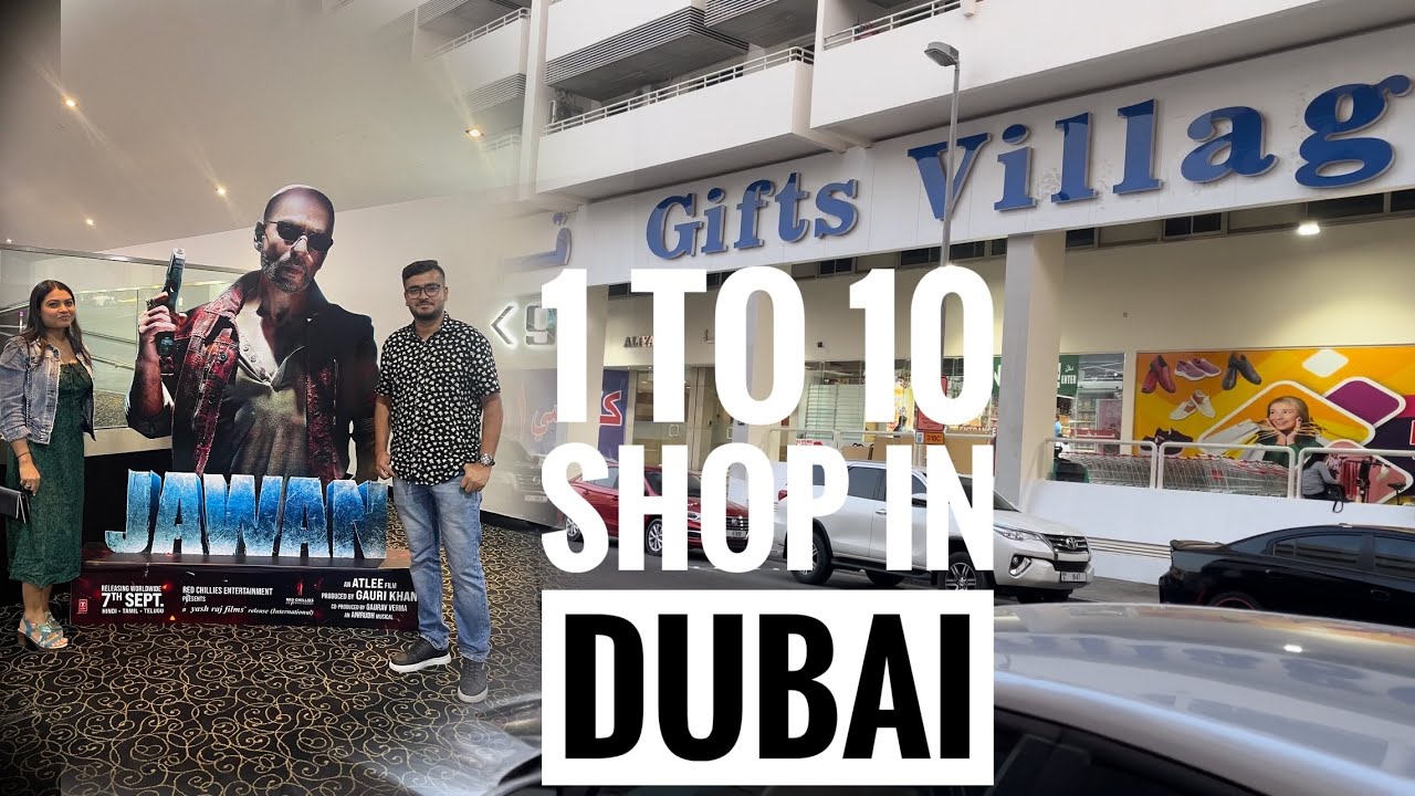 1 to 10 AED Shop in Dubai. Watched Jawan Movie at Vox Mirdif City Center
