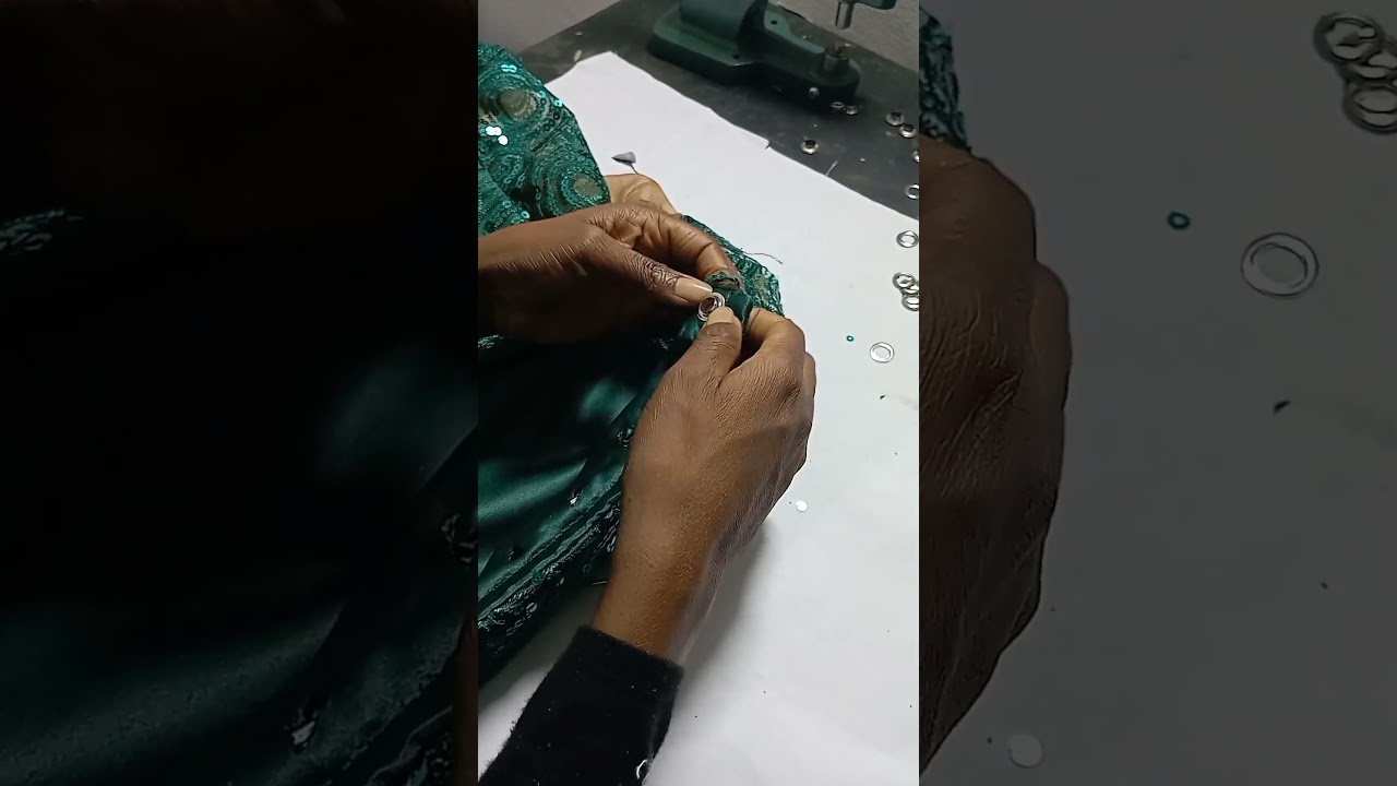 How to fix eyelets in 1min using rivet machine.