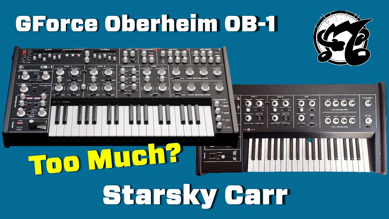 Слишком много хорошего? // GForce Oberheim OB-1