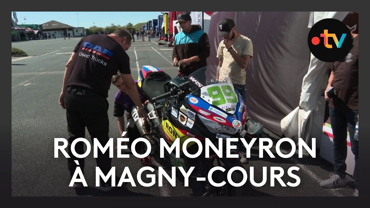 Roméo Moneyron, 16 ans : le Clermontois en Superbike à Magny-Cours