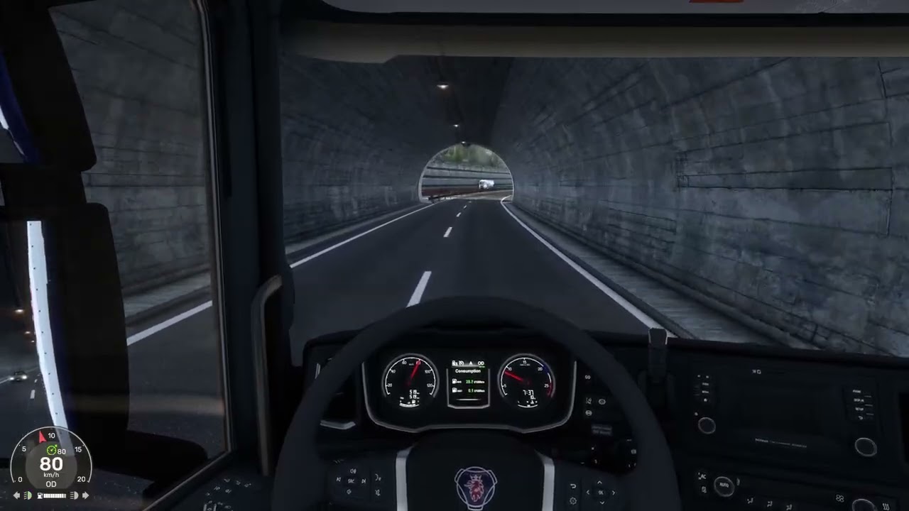 ETS2 | SCANIA R530 | Innsbruck to Verona | Real SCANIA Engine SOUND