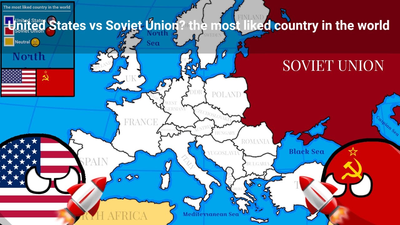 United States vs Soviet Union? the most liked country in the world