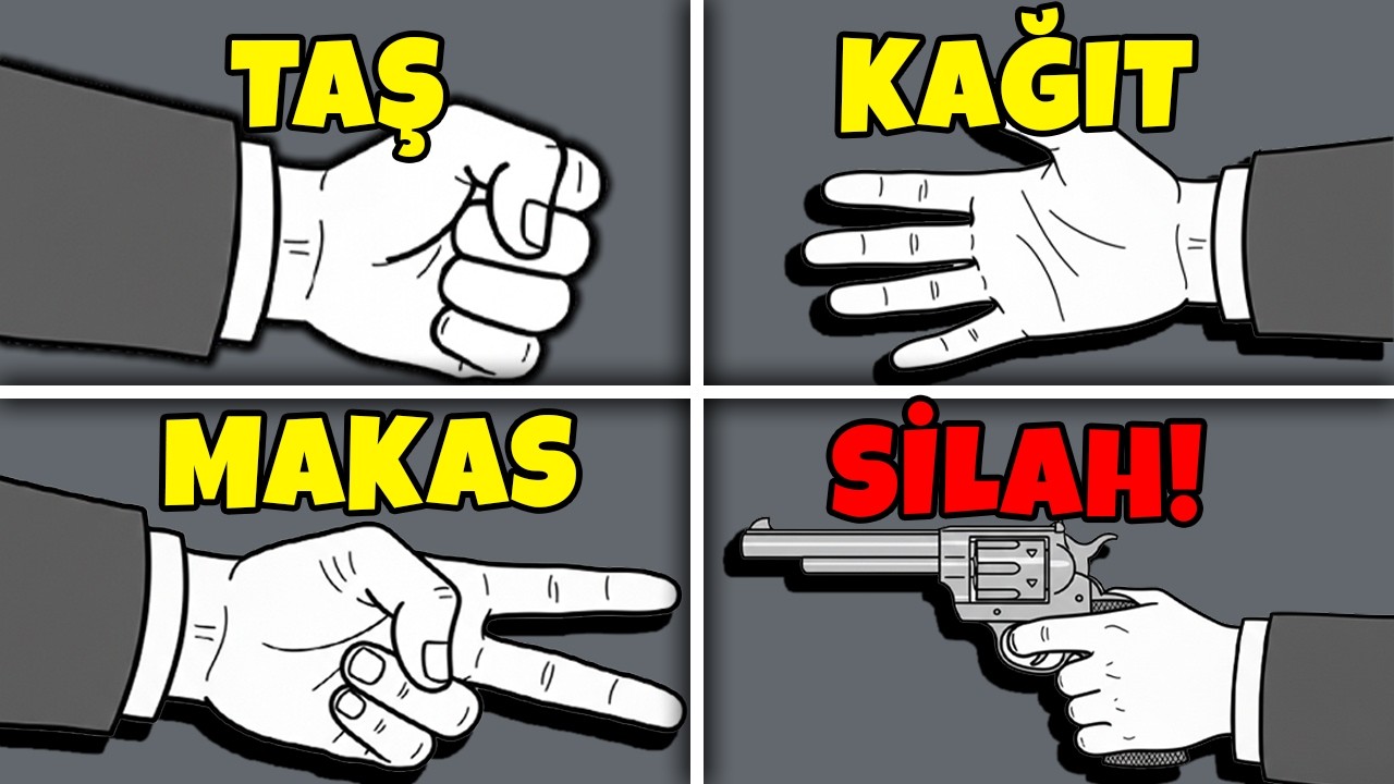 Bir Garip TAŞ KAĞIT MAKAS OYUNU! | One Less Choice TÜRKÇE