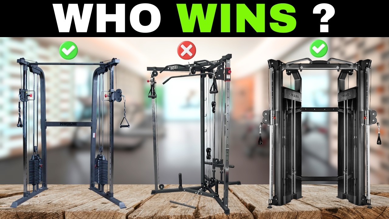 ✅ 7 Best Cable Crossover Machines for Home Gym [2026] ⚙️ Double Pulley Functional Trainers