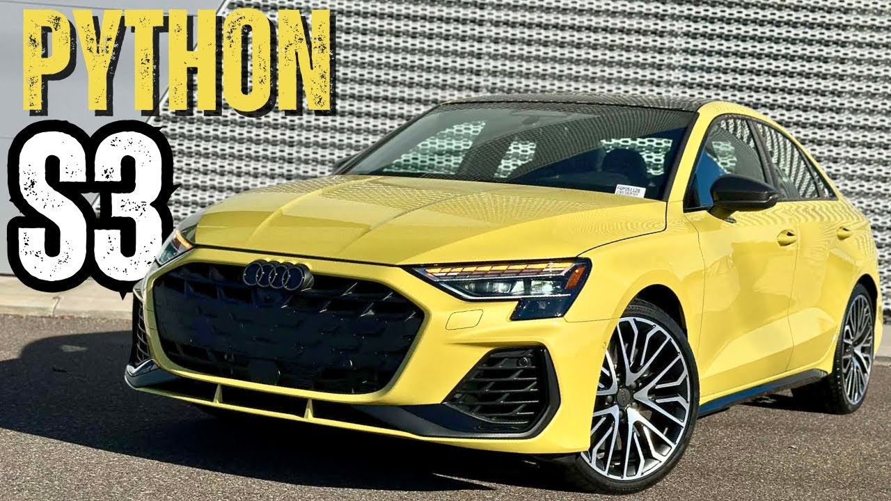 Audi S3 2026 года &mdash; быстрый, громкий и роскошный автомобиль.