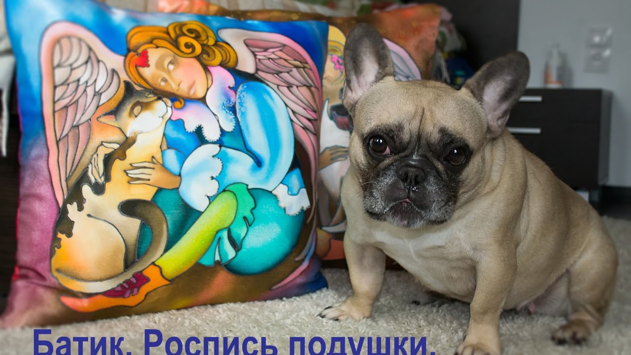 Батик. Подушка 